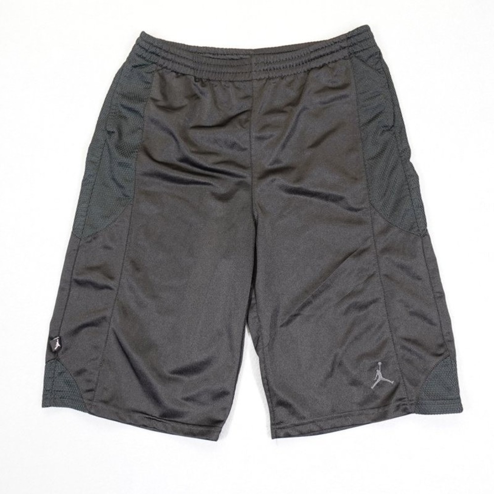 Jordan Basketball Shorts Boys XL Black Jumpman Athletic Mesh Gym Activewear